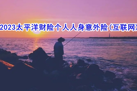 2023太平洋财险个人人身意外险(互联网)好不好?多少钱?